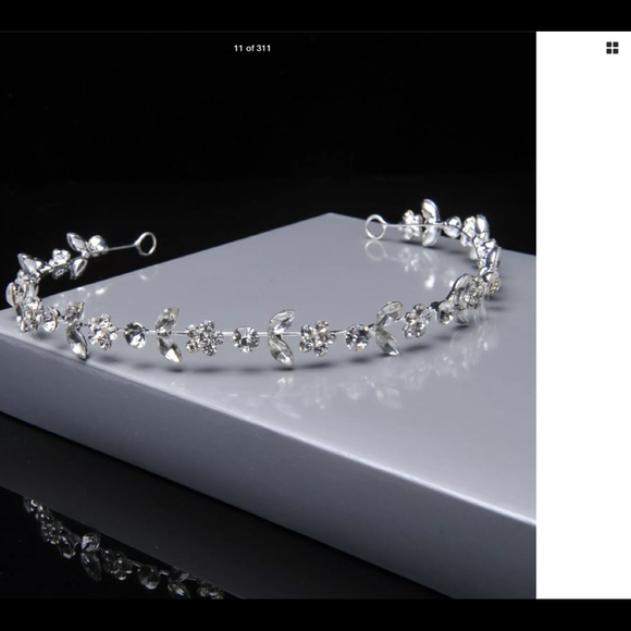 New Beautiful wire/ribbon hair accessory//headband - Picture 6 of 7